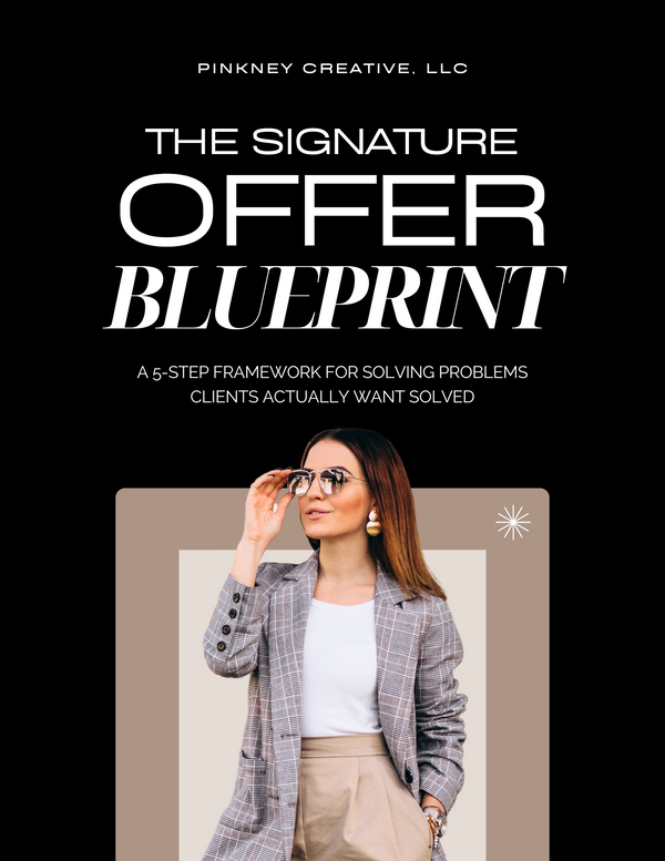 Signature Offer Blueprint