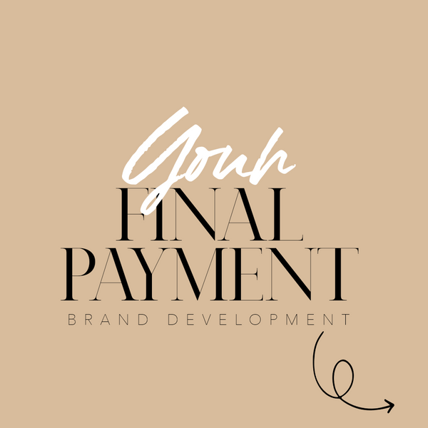 Brand Development Final Payment